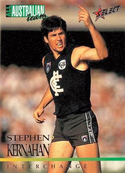 1995 Select AFL - All-Australian Team #AA19 Stephen Kernahan Front